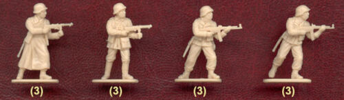 48 Figures, 16 Poses Italeri 1//72 6068 WWII German Elite Troops