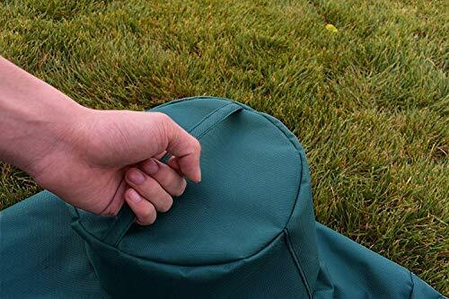 Cover for Large Big Green Egg Large Ceramic Egg Type Kamado Table Cover with He 