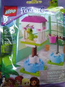 Lego Friends Parrot's Perch 41024 New in package 32 pcs bird Pet series 3