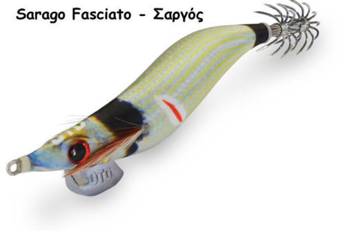 DTD ''WOUNDED FISH'' Oita Squid Fishing Lure Sea Eging Sizes 1.8 2.5 3.0 3.5 4.0 