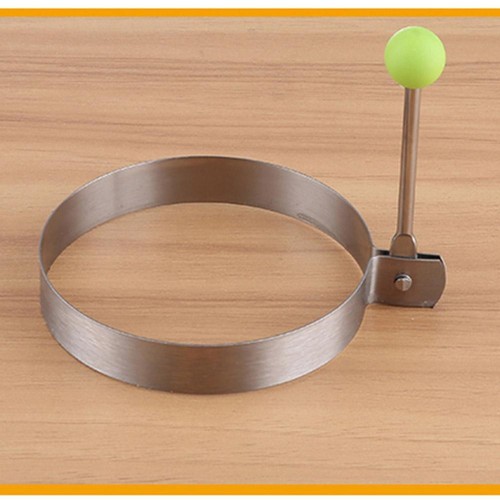 Stainless Steel Pancake Round Mold Ring Cooking Fried Egg Shaper Kitchen Tool XI