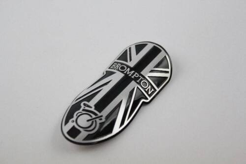 Details about  / Free Shipping ACE Brompton Bicycle Metal Head Badge decal head stem name plate