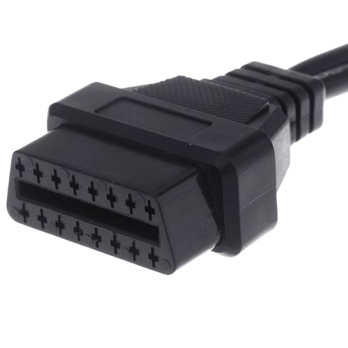 CONNECTOR CABLE ADAPTER FOR DIAGNOSTIC OBD TOOL AUDI VAG VW 2 X 2 PIN TO 16 PIN