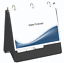 Horizontal Landscape Flip Chart Easel Binder 2/" Three Ring New