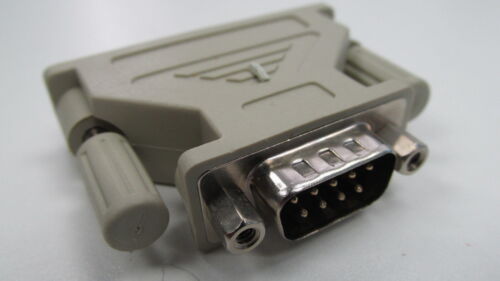 DB9 Male 9-Pin to DB25 Female 25-Pin Serial Adapter