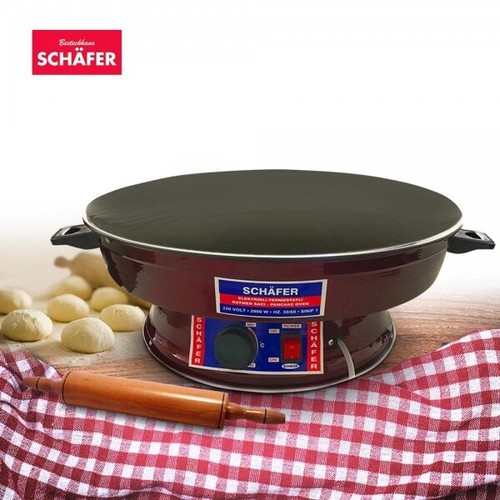 Schäfer Fladenbäcker 50cm Sac Yufka Fladenbrot Katmer Crepes Backautomat Brot