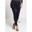 DIVADAMES Womens Ladies High Waisted Blue Stretch DISTRESSED Skinny Fit Jeans