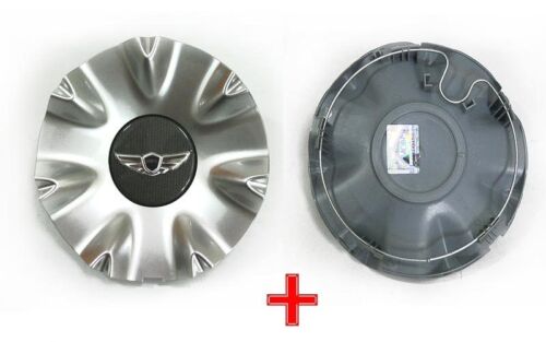 NEW 2009-2014 Hyundai Genesis V8 4.6L 18" Wing Emblem Wheel Center Hub Cap 4pcs 