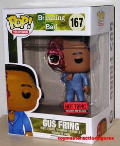 FUNKO 2014 POP BREAKING BAD Hot Topic Pre Release GUS FRING DEAD #167 In Stock | eBay
