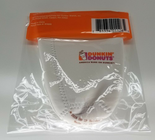 Dunkin Donuts 2018 Iconic Cup Cooler Koozie CHOICE of SIZE White FREE SHIPPING