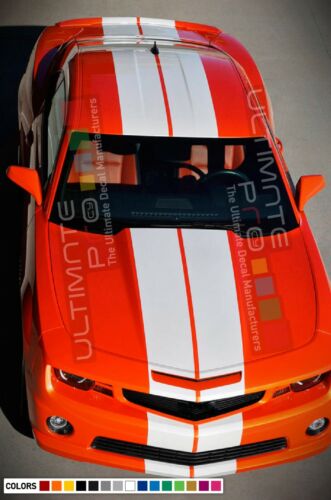 Graphic Decal Stripe Body Kit for Chevrolet Camaro SS Hood Wing Mirror Headlight