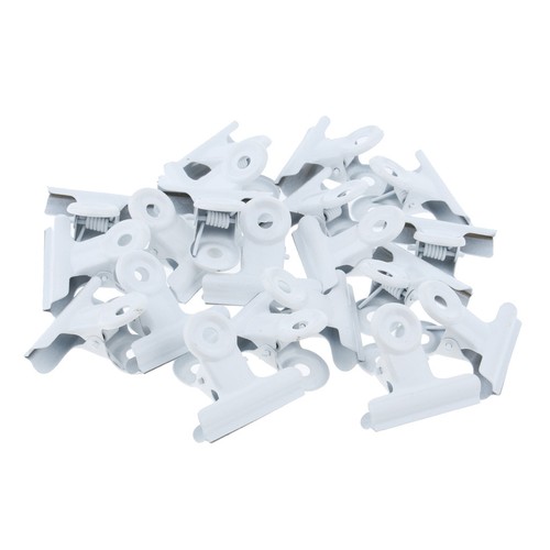 20 Pcs Premium Metal Bulldog Clips Clamp for Paper Food Bag Money Photo 38mm