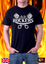 CAFE RACER MOTORCYCLE QUALITY BIKER ROCKER T-SHIRT ROCKERS CROSSED PISTONS