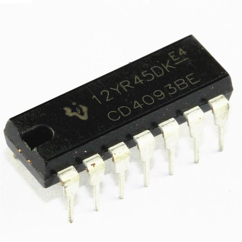 50PCS CD4093BE CD4093 4093 DIP-14 TI CHIP IC NEW