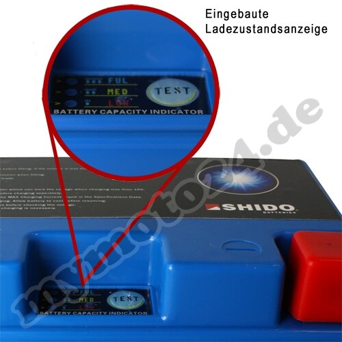 YTZ7S Batterie Yamaha YZF1000 R1M RN49 Bj 2017 Shido Lithium LTZ7S