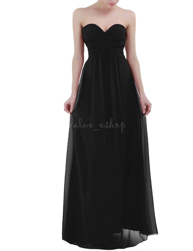 Women Long Dress Wedding Evening Gown Ball Party Bridesmaid Formal Prom cocktail