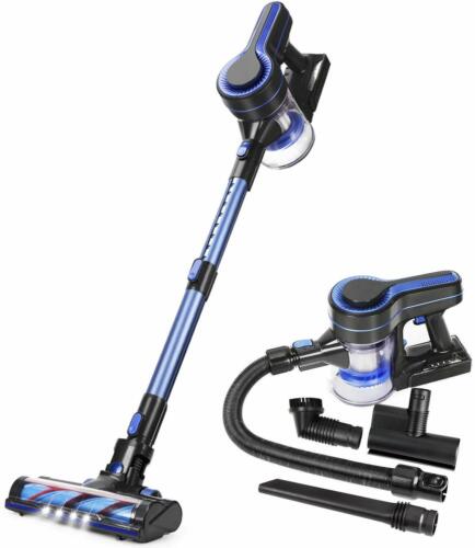 APOSEN Cordless Vacuum Cleaner 18KPa Suction 250W 4 in 1 Stick Handheld Vacuum 