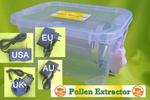 Pollen Extractor Extracteur de Pollen Dry Sifting Machine Pollinator