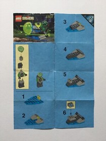 Lego Throwbots Znap 3506 Insectoids 6903 Aquaraiders 2160 Stingrays 6160 Manuals