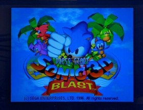 Sonic 3D Blast (Sega Saturn, 1996) - Game and Case
