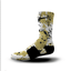 Custom Nike Elite Socks All Sizes GOLDEN SPLATTER