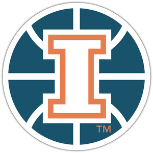 Illinois Fighting Illini NCAA Vinyl Car Bumper Window Sticker Decal 5/"X5/"