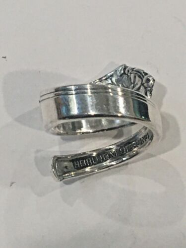Details about  / Oneida Heirloom Sterling Spoon Ring Size 7