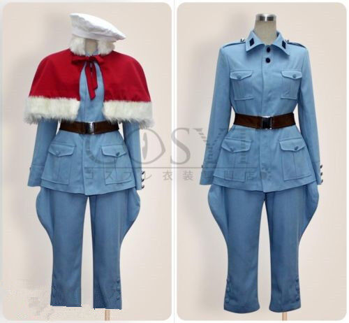 Details about   COSYT Axis Power Hetalia Finland Cosplay Costume Cos Clothing With Red Cloak ： 