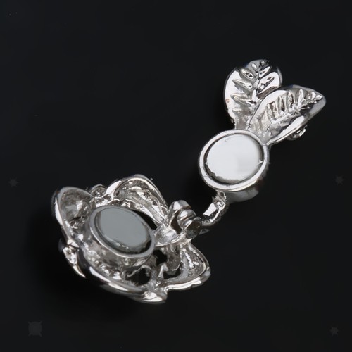 5 Sets of Strong Flower Magnetic Clasps Hooks Findings for Jewelry Making