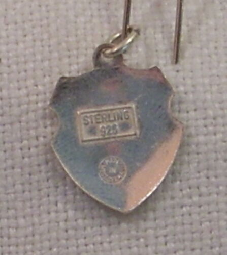 Vintage REU Sterling/Enamel Minnesota State Flag Bracelet/Travel Charm NOS 