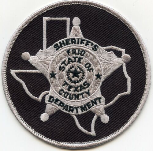 FRIO COUNTY TEXAS TX round SHERIFF POLICE PATCH