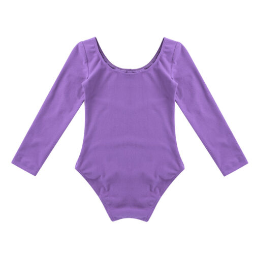 US Kids Girls Gymnastics Leotard Dress Ballet Dance Costume Tutu Skirt Dancewear