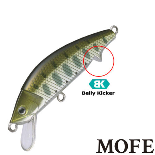 50 mm  various colors Native trout sinking minnow Supremo Mofe 50MS 6 g