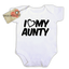 i love my gran aunty daddy nana auntie funny BABY VEST BOY//GIRL BODYSUIT