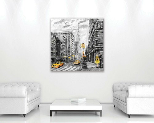 Canvas Leinwand Bilder Xxl New York Bild Wandbild 15f Decor Decals Stickers Vinyl Art Home Decor