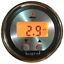Thru Hull Transducer OEM Amber Backlight LED Depth Finder//Sounder W//Temp