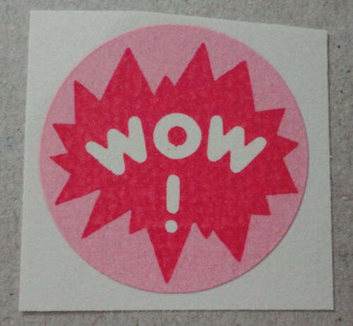 Vintage Matte Trend WOW Bubblegum Early Issue Scratch and Sniff Sticker Single 