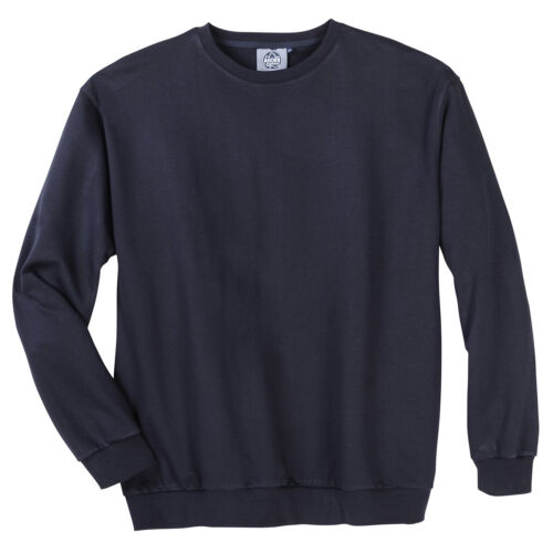 2XL-10XL klassisch Sweatshirt Übergröße dunkelblau Ahorn hochwertig 100/% Cotton