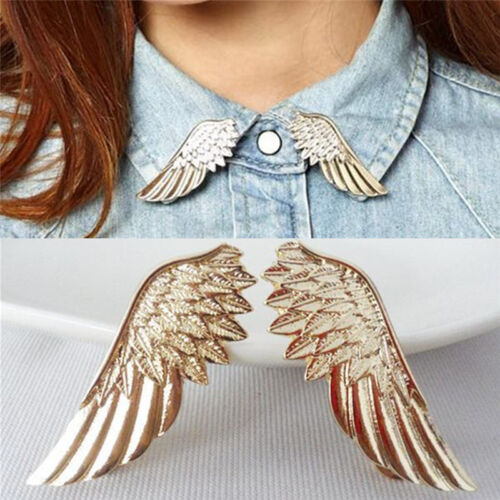 New Vintage Chain Tassel Blouse Shirt Collar Tip Pin Brooch Clip Cocktail  WWP4