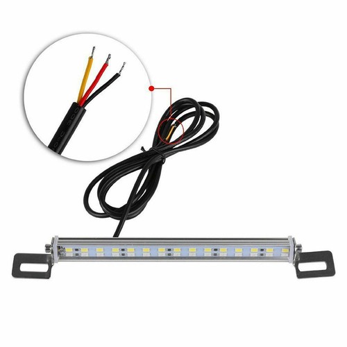 White+Red 30-SMD Bolt-On LED Lamps License Plate Lights Backup Reverse Lights