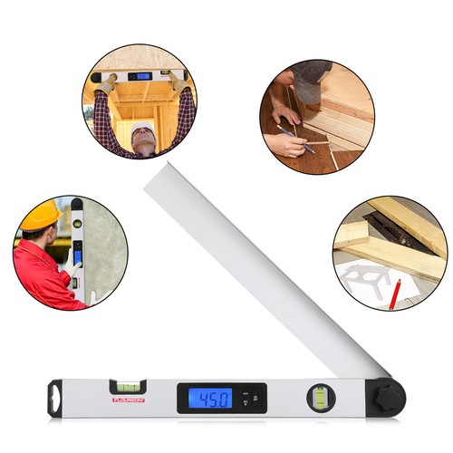 Digital Angle Finder Gauge 0-230° Protractor Ruler Miltre Angle Finder 0-230°