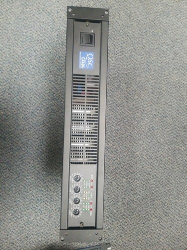 QSC CX404 400 Watt Into 4 Ohms 4-Channel Low-Z Power Amplifier Rack Unit