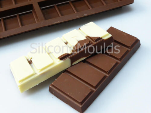 Paquete De 5 X 6 células pequeño 5 secciones Chocolate Molde de Silicona Cera fusión barra de complemento 