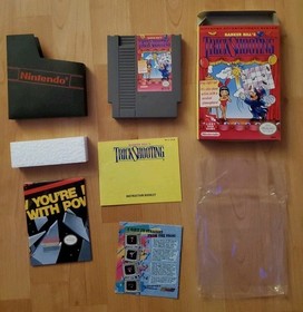 Barker Bill's Trick Shooting Original Nintendo NES 1990