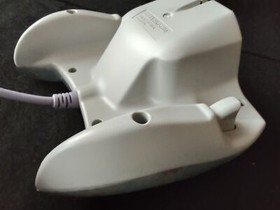 SEGA DreamCast Drean Bank Point HKT-7700 Marble Patern Controller with Box-f0114