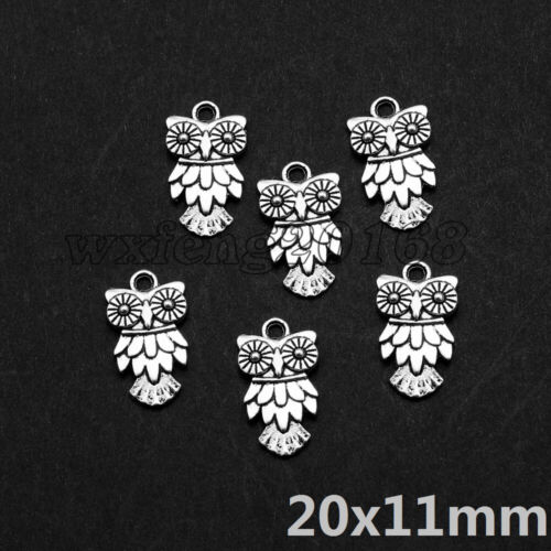 Lots Tibetan silver Charms Loose Spacer Beads Pendants Wholesale Jewelry Making