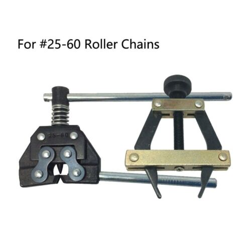 #25-60 Roller Chain Holder Puller Breaker Cutter for Bicycle Chains Replacements 