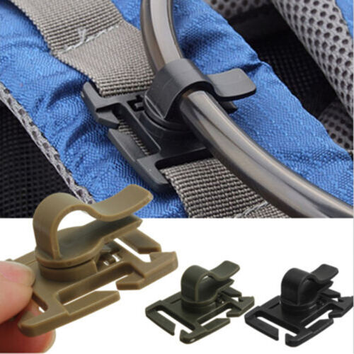 2X Hydration Water Bladder Trap Strap Clips Hydro Link Molle Drink T Jy