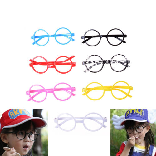 Lovely Kids Glasses Without Lens Party Dress Cosplay Props Baby Frame GlassetsDP