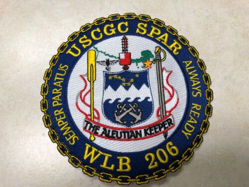 US Coast Guard Cutter Spar WLB 206 Patch